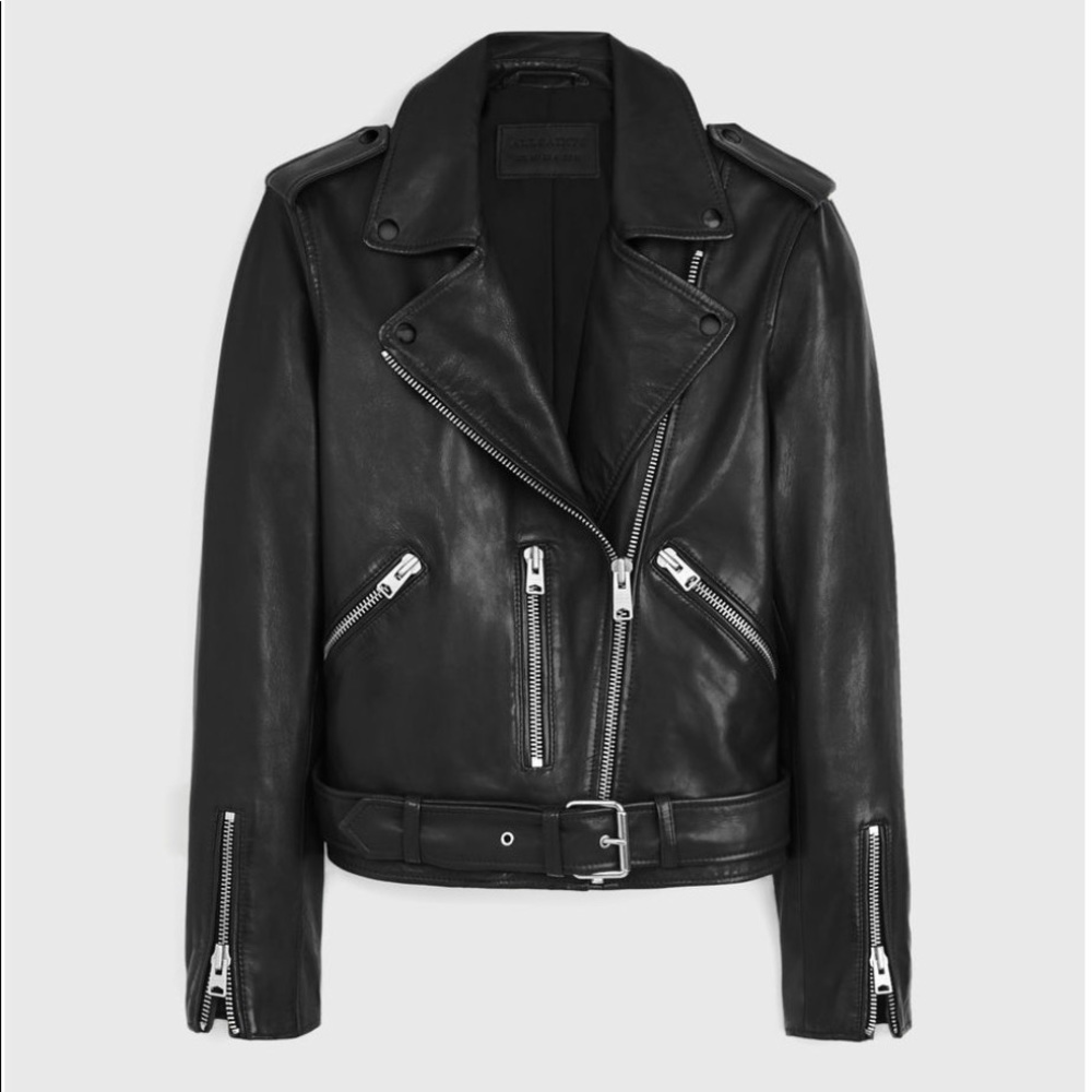 All Saints Leather Jacket